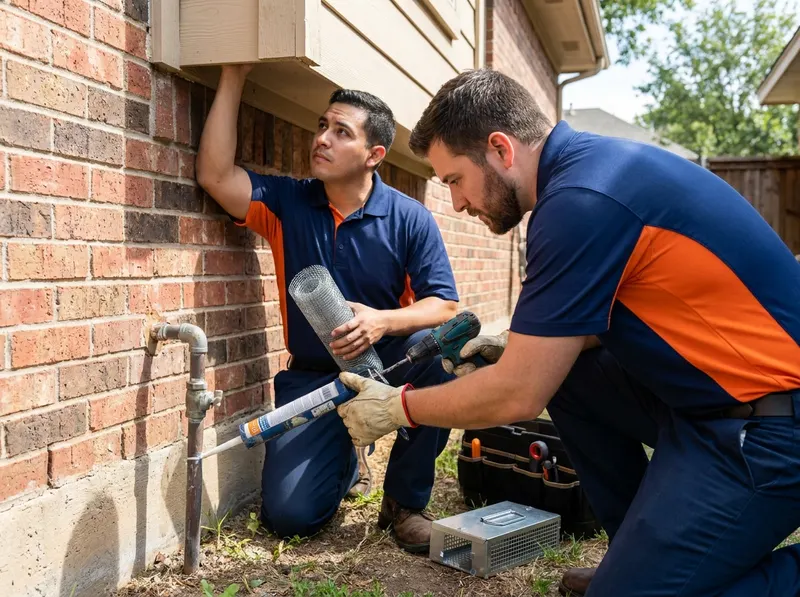 Rodent Exclusion and Abatement in Dallas, TX