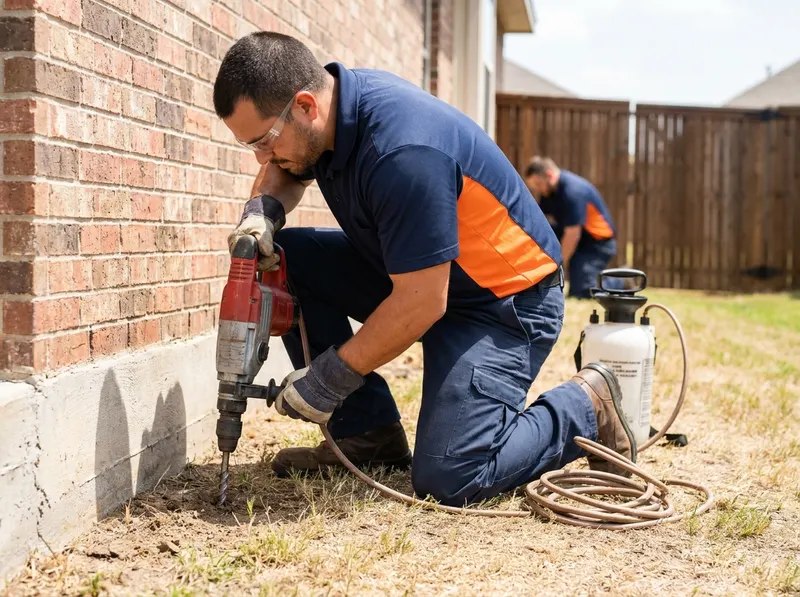 Subterranean Termite Treatment in Dallas, TX